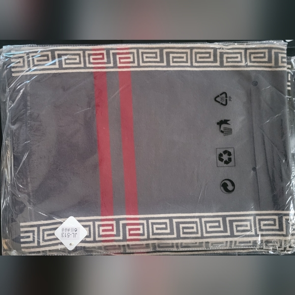 Greek Key Scarf NEW 100% Viscose - Picture 5 of 8